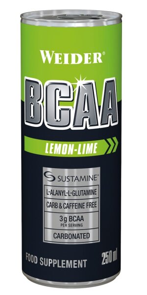Weider BCAA RTD 250ml - Lemon Lime