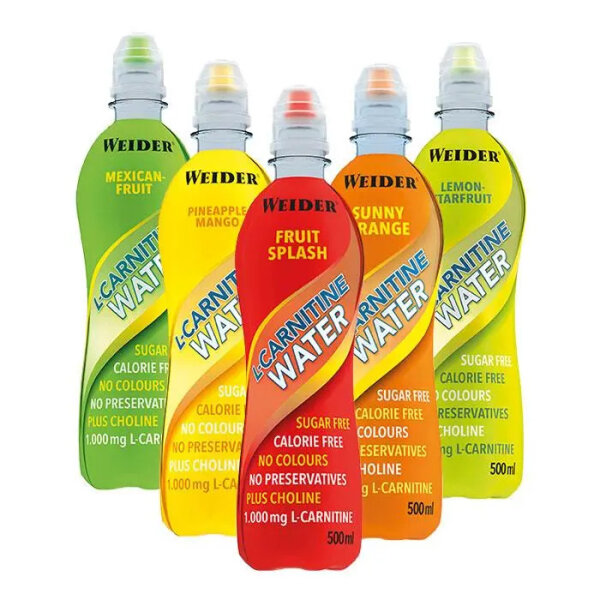 Weider L-Carnitine Water 500ml - Fruit Splash