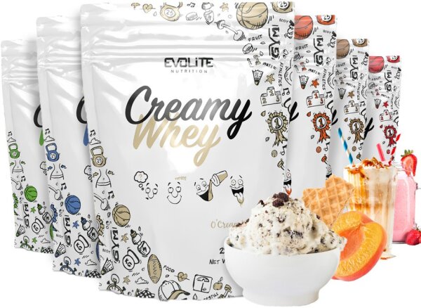 Evolite Nutrition Creamy Whey 700g - Ocream Wafer