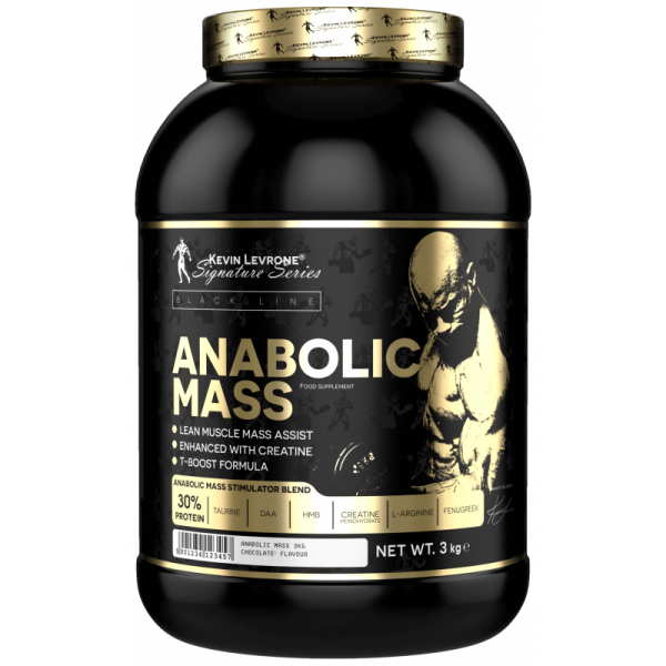 Kevin Levrone Black Line Anabolic Mass 3kg - Cookies with Cream