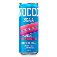 NOCCO BCAA Miami Strawberry 330ml Pfand Dose