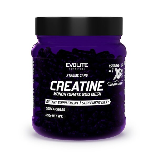 Evolite Nutrition Creatine Monohydrate Xtreme 300caps