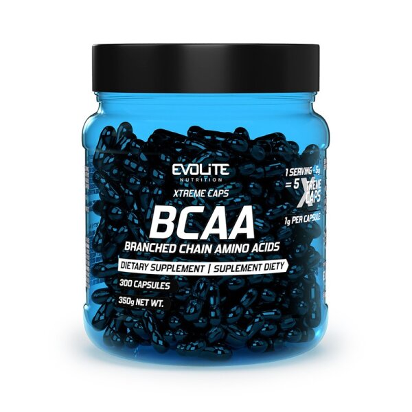 Evolite Nutrition BCAA 2:1:1 Xtreme 300caps