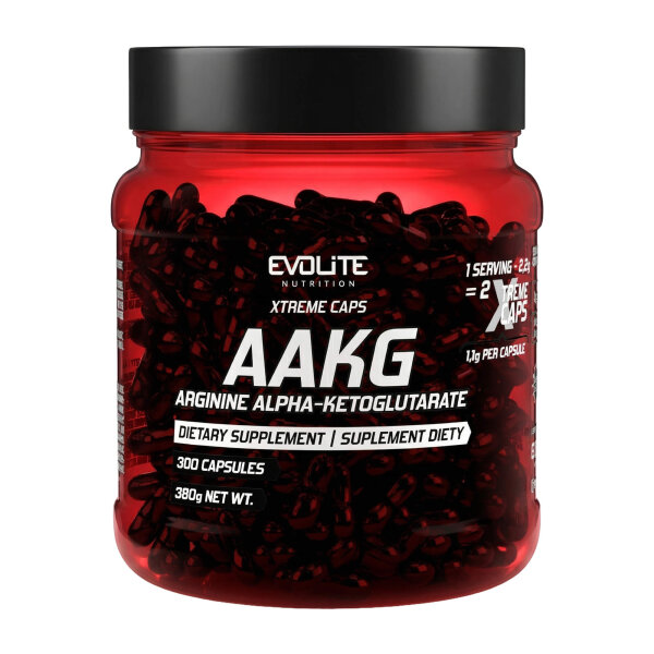 Evolite Nutrition AAKG Arginine Xtreme 300caps