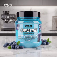 Evolite Nutrition Creatine Monohydrate 500g Blueberry