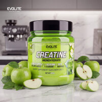 Evolite Nutrition Creatine Monohydrate 500g Green Apple