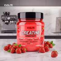 Evolite Nutrition Creatine Monohydrate 500g Strawberry