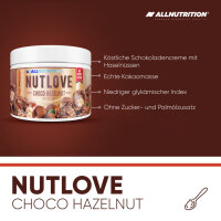 ALLNUTRITION Nutlove Choco Hazelnut 500g