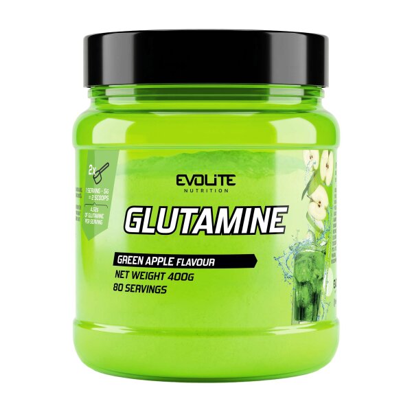 Evolite Nutrition Glutamine 400g Green Apple