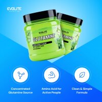 Evolite Nutrition Glutamine 400g Green Apple