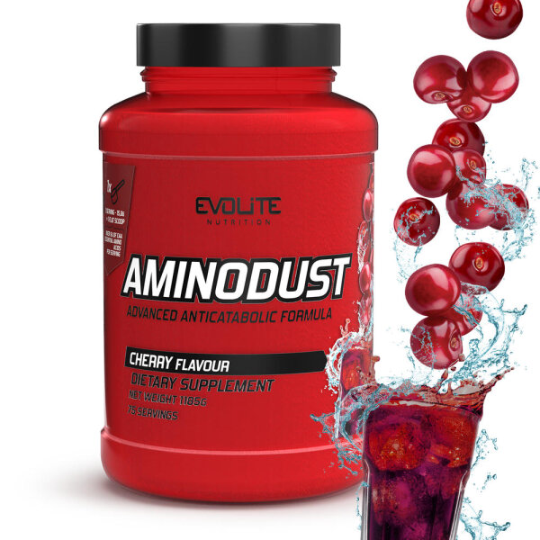 Evolite Nutrition Aminodust 1185g Cherry