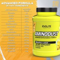 Evolite Nutrition Aminodust 1185g Cherry