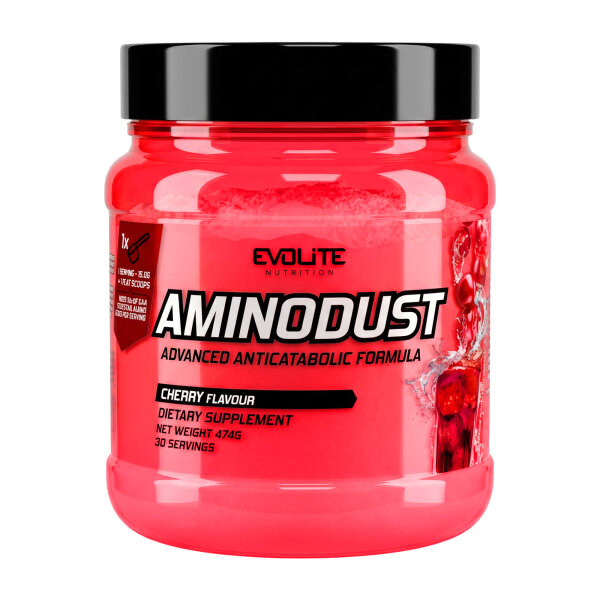 Evolite Nutrition Aminodust 474g Cherry