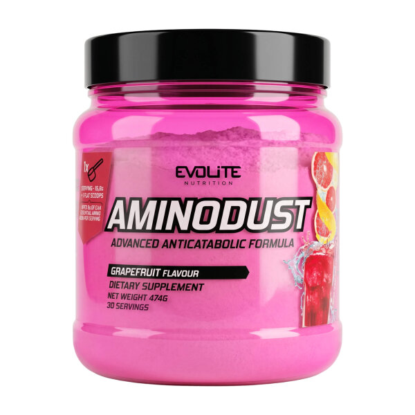Evolite Nutrition Aminodust 474g Grapefruit
