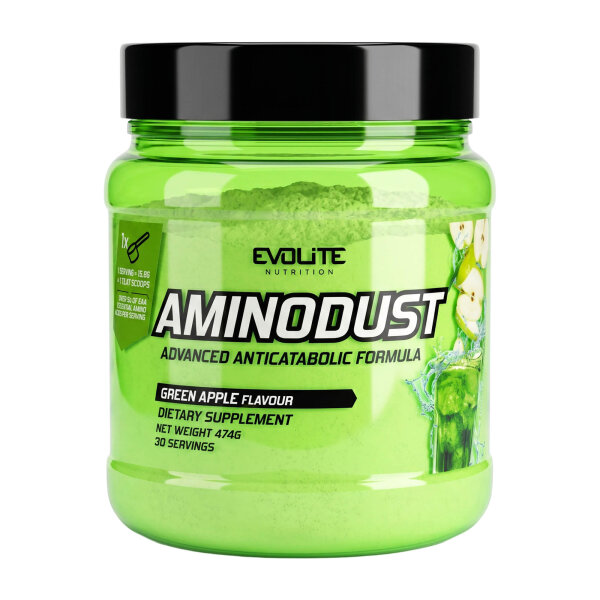 Evolite Nutrition Aminodust 474g Green Apple