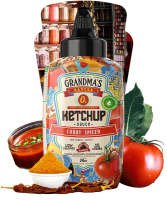 Max Protein Grandmas Sauces 290ml Ketchup Curry Spiced