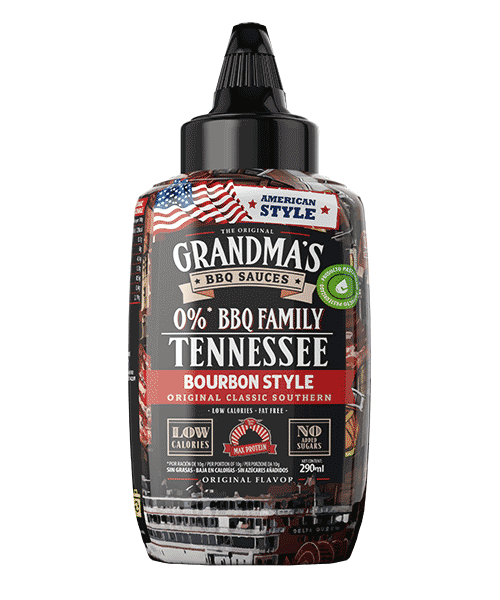 Max Protein Grandmas BBQ Sauces 290ml Tennessee Bourbon Style