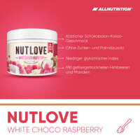 Allnutrition Nutlove White Choco Rasberry 500g