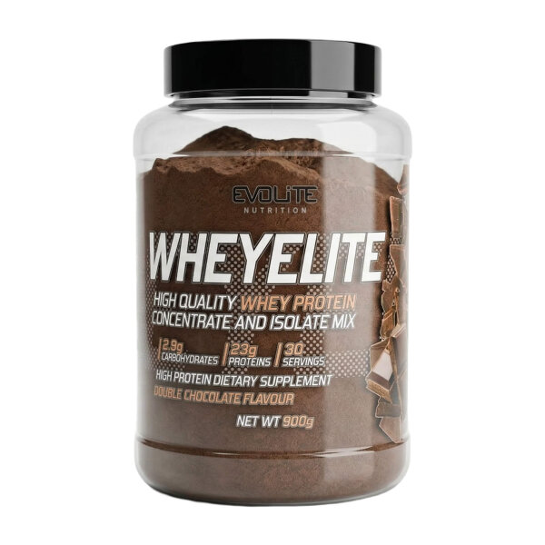 Evolite Nutrition Whey Elite New 900g Double Chocolate