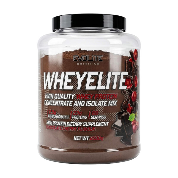 Evolite Nutrition Whey Elite New 2kg Double Chocolate Cherry