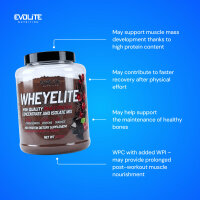 Evolite Nutrition Whey Elite New 2kg Double Chocolate Cherry