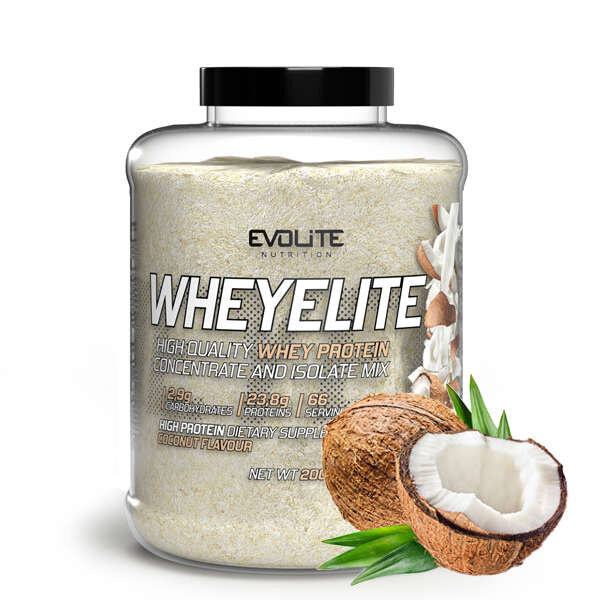 Evolite Nutrition Whey Elite New 2kg Coconut Praline