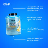 Evolite Nutrition Ultra Iso Whey New 2kg Banana