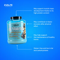 Evolite Nutrition Ultra Iso Whey New 2kg Chocolate Peanut