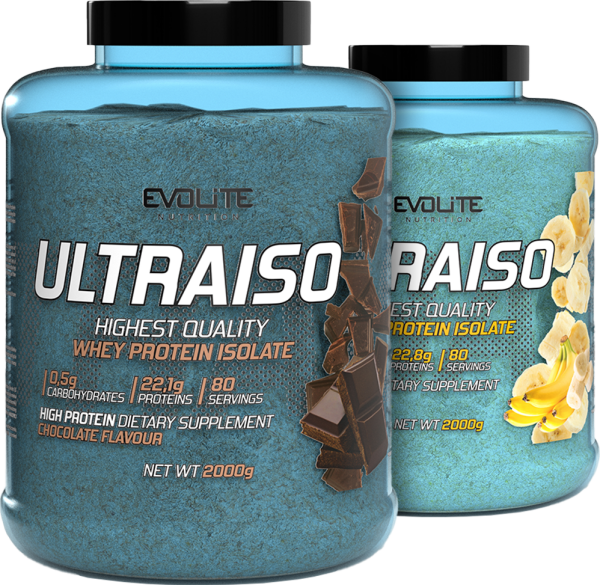 Evolite Nutrition Ultra Iso Whey New 2kg Natural