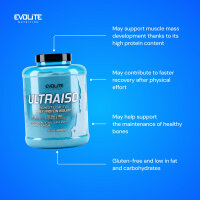 Evolite Nutrition Ultra Iso Whey New 2kg Natural