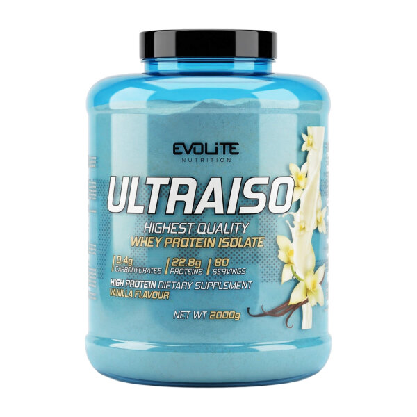 Evolite Nutrition Ultra Iso Whey New 2kg Vanilla