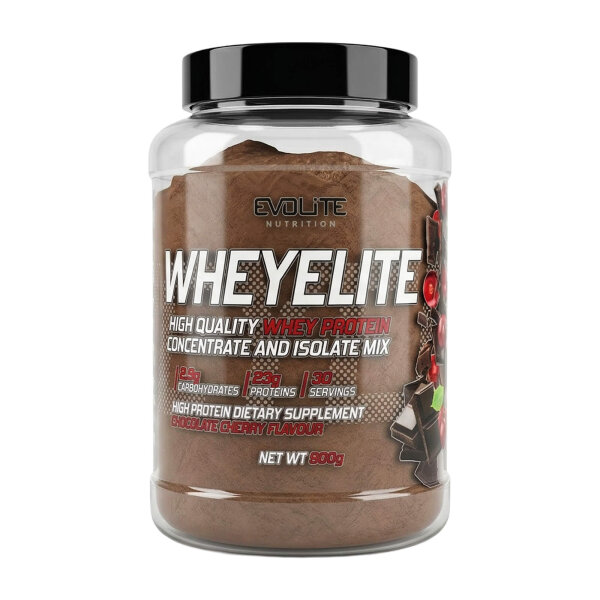 Evolite Nutrition Whey Elite New 900g Double Chocolate Cherry