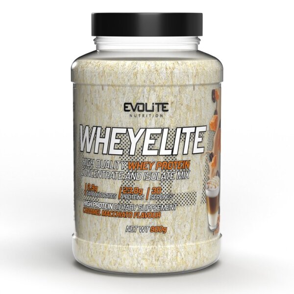 Evolite Nutrition Whey Elite New 900g Caramel Macchiato