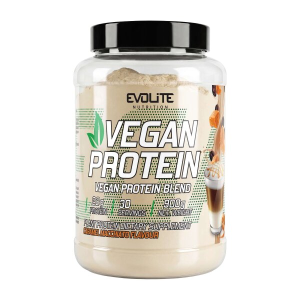 Evolite Nutrition Vegan Protein 900g Caramel Macchiato