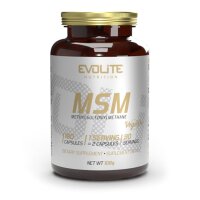 Evolite Nutrition MSM 180 Vege Caps