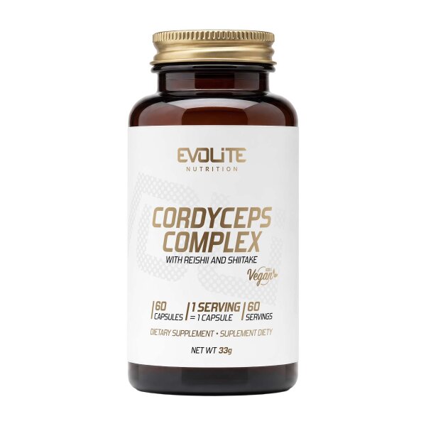 Evolite Nutrition Cordyceps Complex 60 Vege Caps
