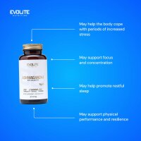 Evolite Nutrition Ashwagandha 100 Vege Caps