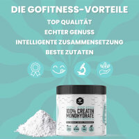 Gofitness Nutrition 100% Creatin Monohydrate 300g