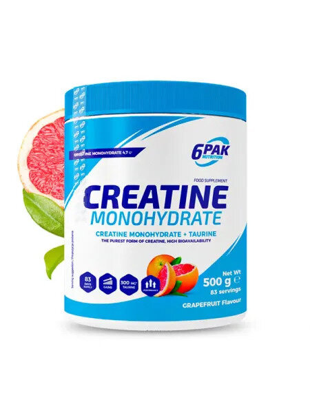 6PAK Creatine Monohydrate 500g