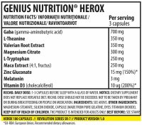 Genius Nutrition Herox 180caps