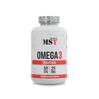 MST Nutrition Omega 3 Triglyceride 300 Softgels 1000mg | 500 EPA / 250 DHA