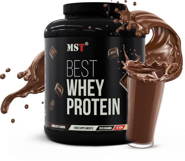 MST Nutrition Protein Best Whey + Enzyme 2010g Cookies and Cream
