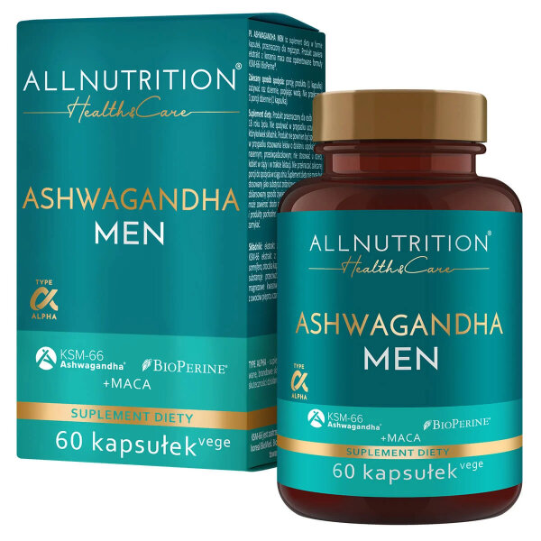 ALLNUTRITION HEALTH & CARE ASHWAGANDHA MEN 60 Kapseln