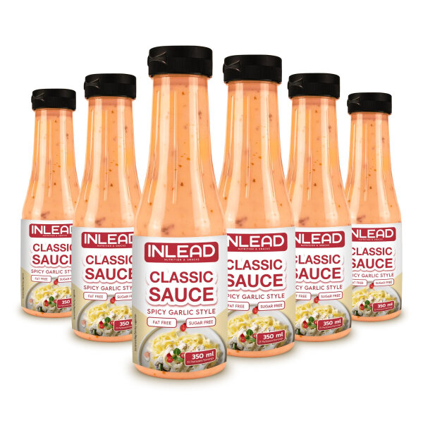 Inlead Nutrition Classic Sauce 350ml Spicy Garlic Style