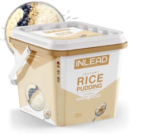 Inlead Nutrition Instant Rice Pudding 3kg Natural