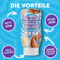 Inlead Nutrition Premium Sauce 350ml Barbecue Style