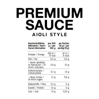 Inlead Nutrition Premium Sauce 350ml Aioli Style