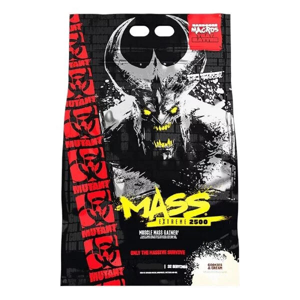 Mutant Mass Extreme 2500 Weight Gainer 9070g Cookies and Cream
