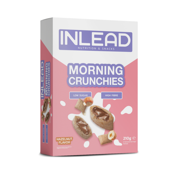 Inlead Nutrition Morning Crunchies 210 g-Hazelnut Flavor