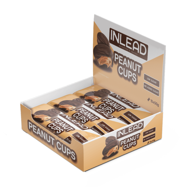 Inlead Nutrition Peanut Cups 15x 50g